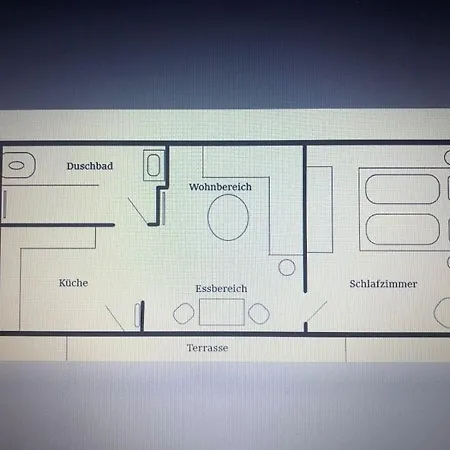 Sea View For 2 People 41m² Nyaraló Kägsdorf